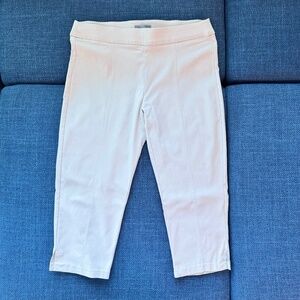 Laura Beige Stretch Pull-On Capri Pants XL Workwear